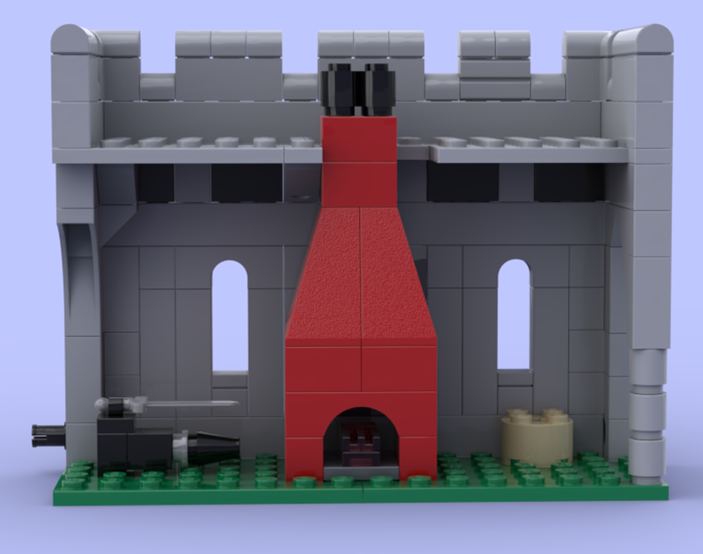 Lego Blacksmith Shop