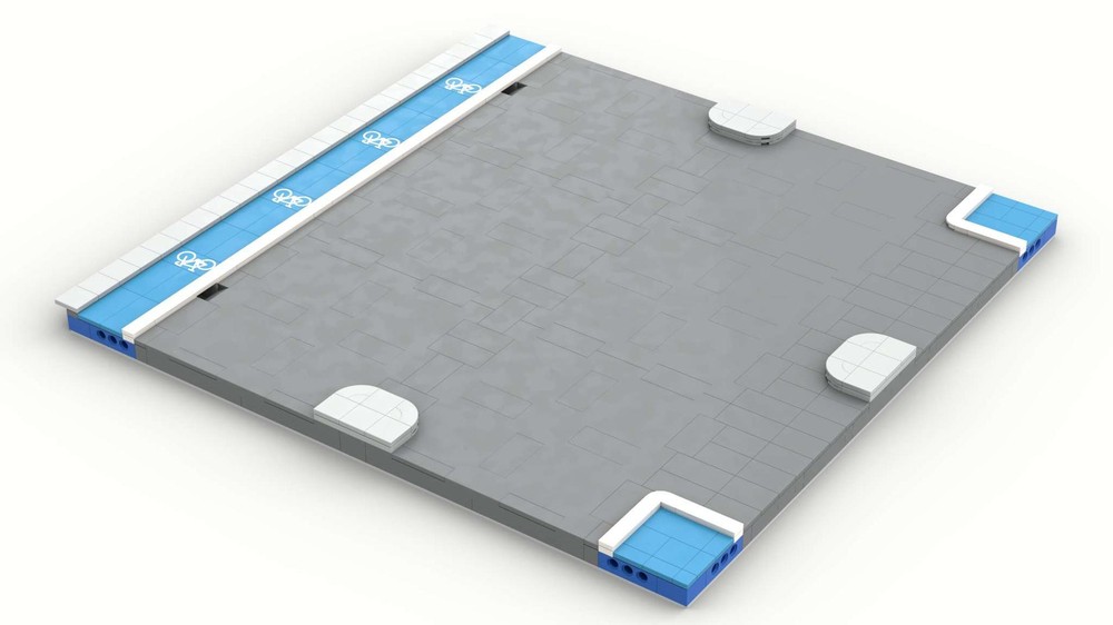 Lego Big Modular T-Intersection