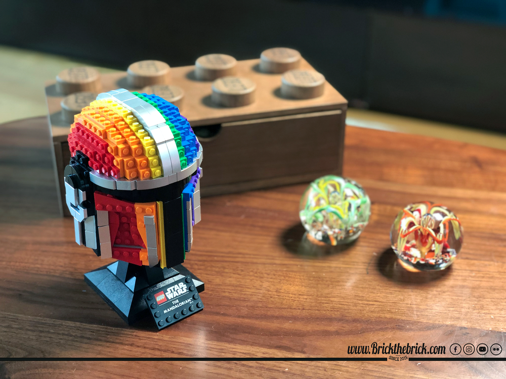 Lego MOD SET 75328 MANDALORIAN HELMET