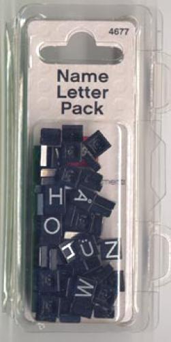 Lego Name Letter Pack