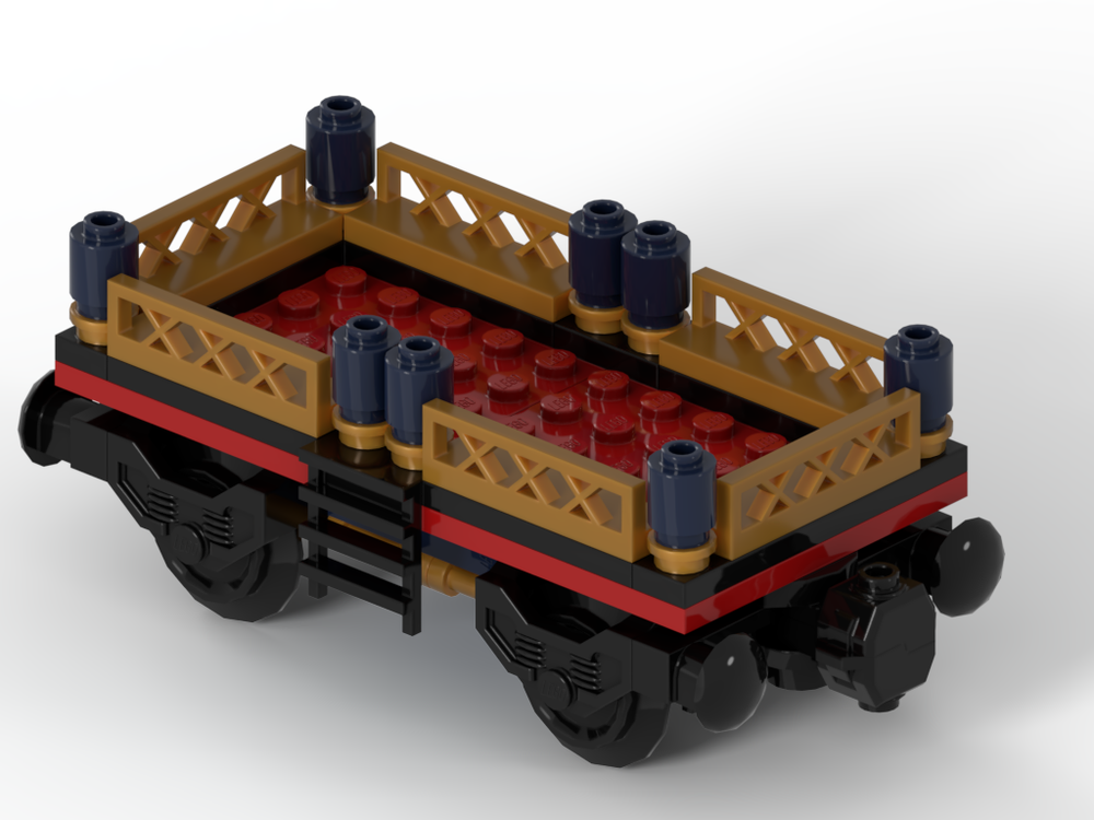 Lego Flat wagon for Christmas Train 10254