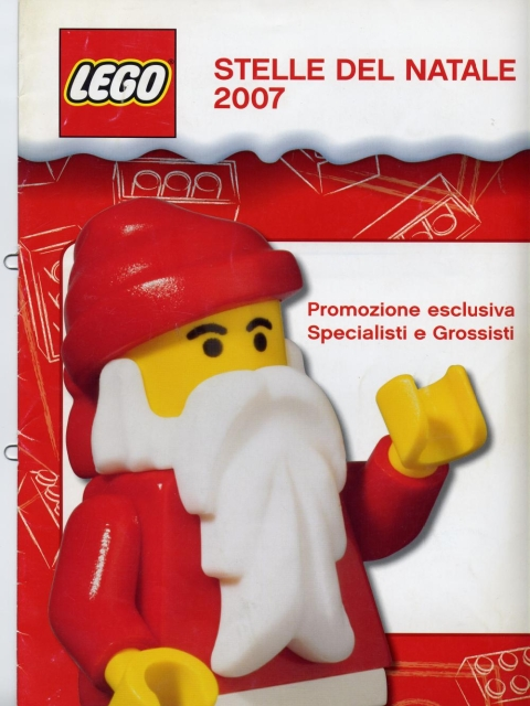Lego 2007 Dealer Italian Christmas Stelle del Natale (4520722)