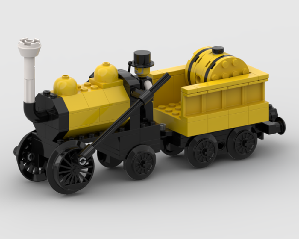 Lego Stephenson's Rocket Steam Train Engine