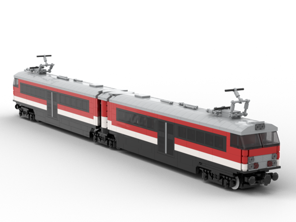 Lego European Pessenger Train Double Version