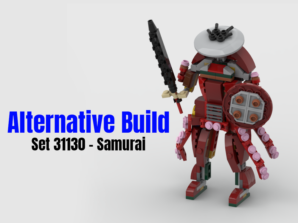 Lego Samurai 31130 Alternative Build