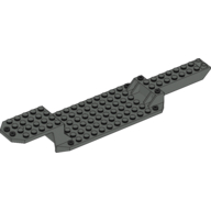 Lego Vehicle Base, Trailer 6 x 26 x 2 2/3 / Dark Gray