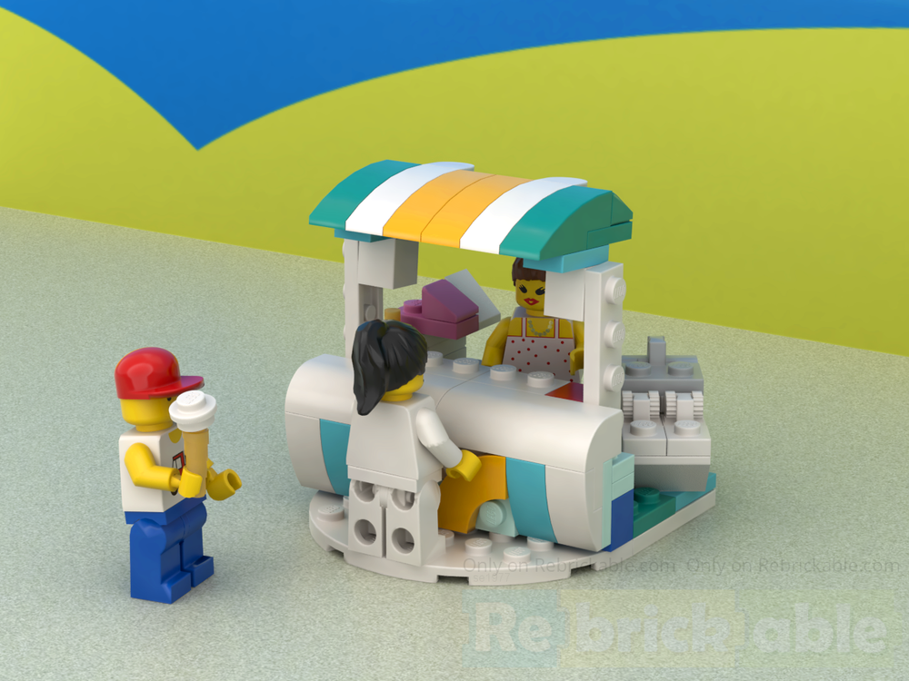 Lego 31140 Ice cream stand
