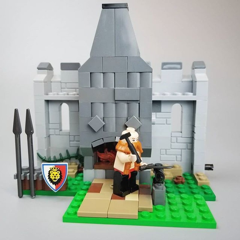 Lego 6040 Blacksmith Shop Modern Remake
