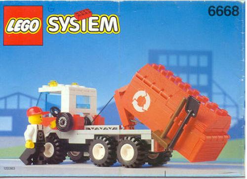 Lego Recycle Truck