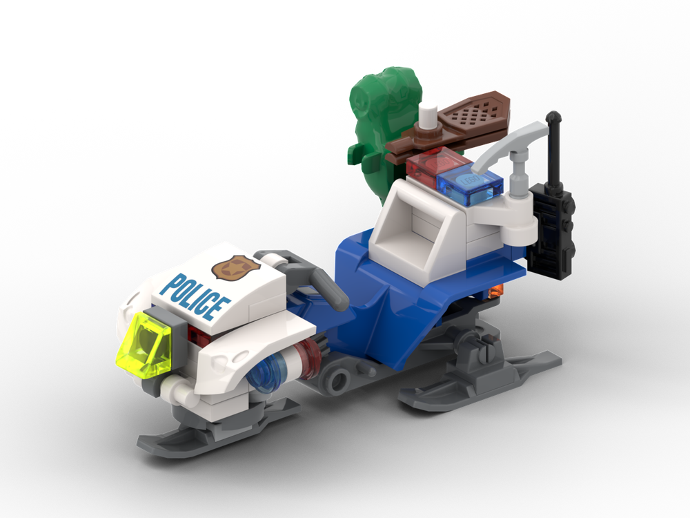 Lego Police Snowmobile