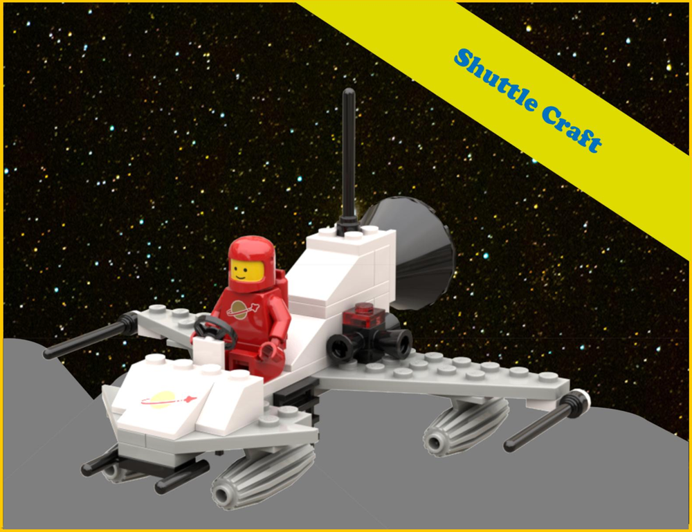 Lego Shuttle Craft Alt Build WideBody