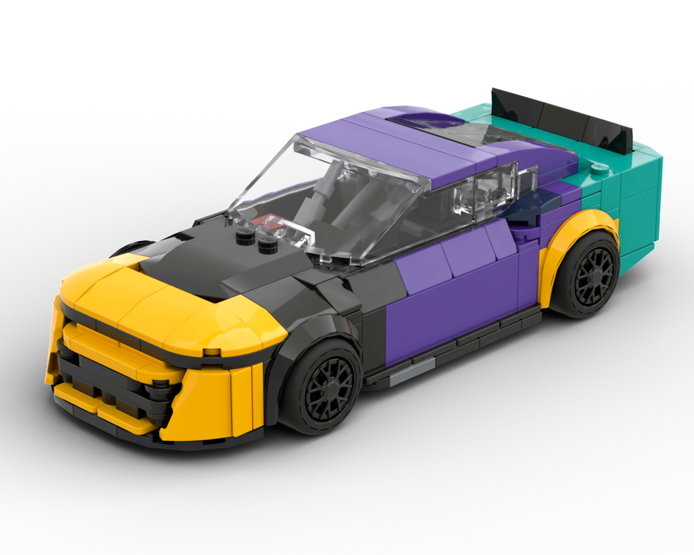 Lego 2022 Chevrolet Camaro NASCAR (Modification of 76935)