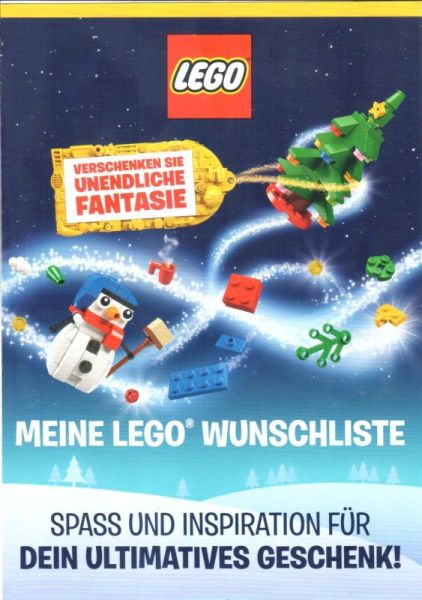 Lego 2017 Store Wish List (German)