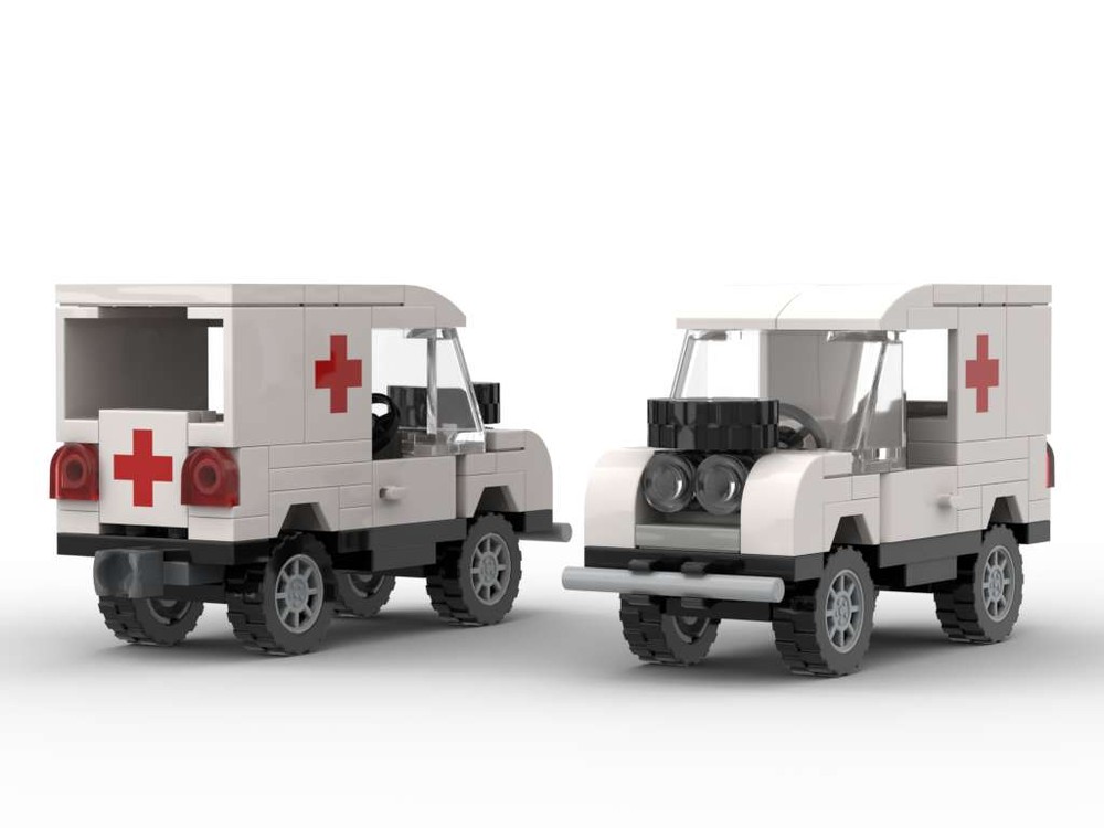 Lego Land Rover Defender Series 2 - Ambulance