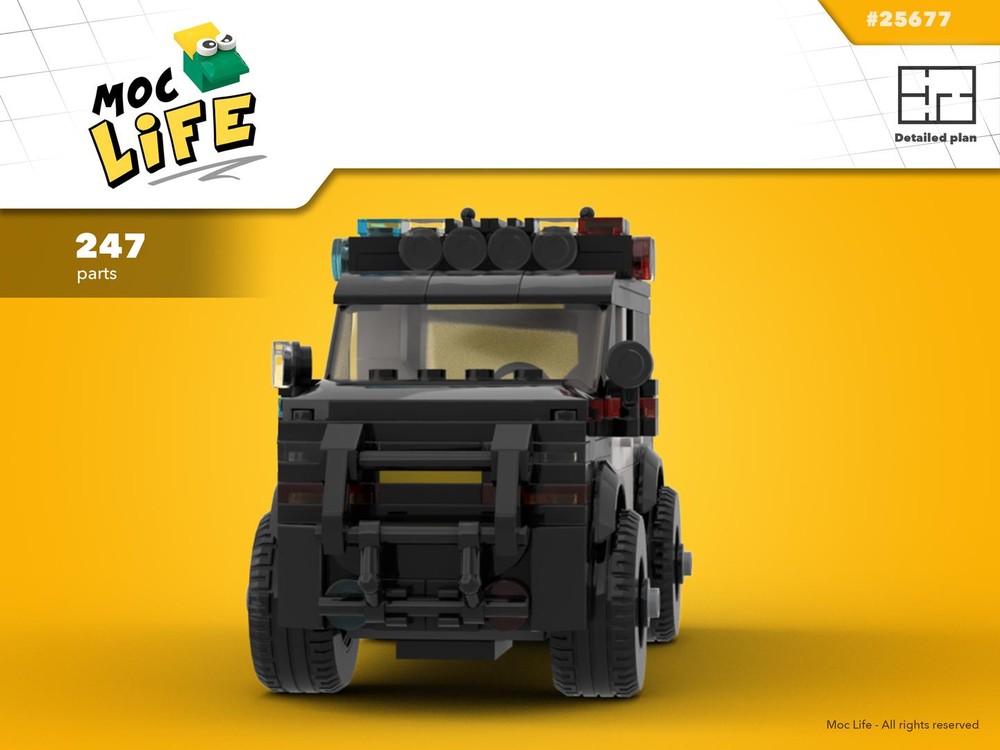 Lego Chevrolet Tahoe police