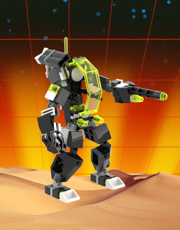 Lego Blacktron Enforcer Mech
