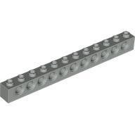 Lego Technic Brick 1 x 12 [11 Pin Holes] / Light Gray