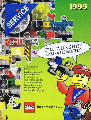 Lego 1999 Medium Service Packs Danish (927.181-DK)