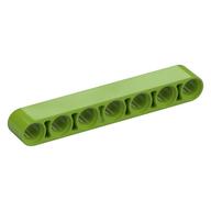 Lego Technic Beam 1 x 7 Thick / Lime