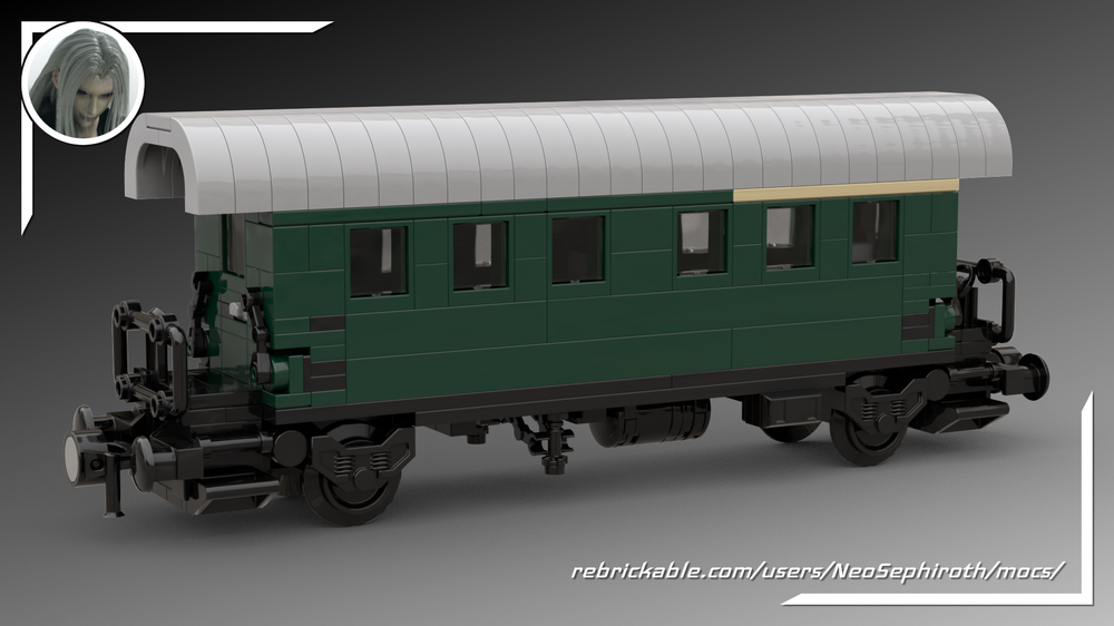 Lego "Donnerbüchse" passenger wagon