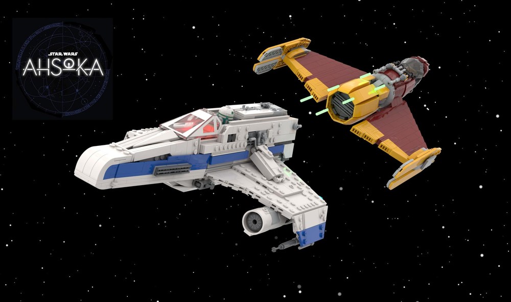 Lego SW New Republic E-Wing vs. Shin Hati’s Starfighter