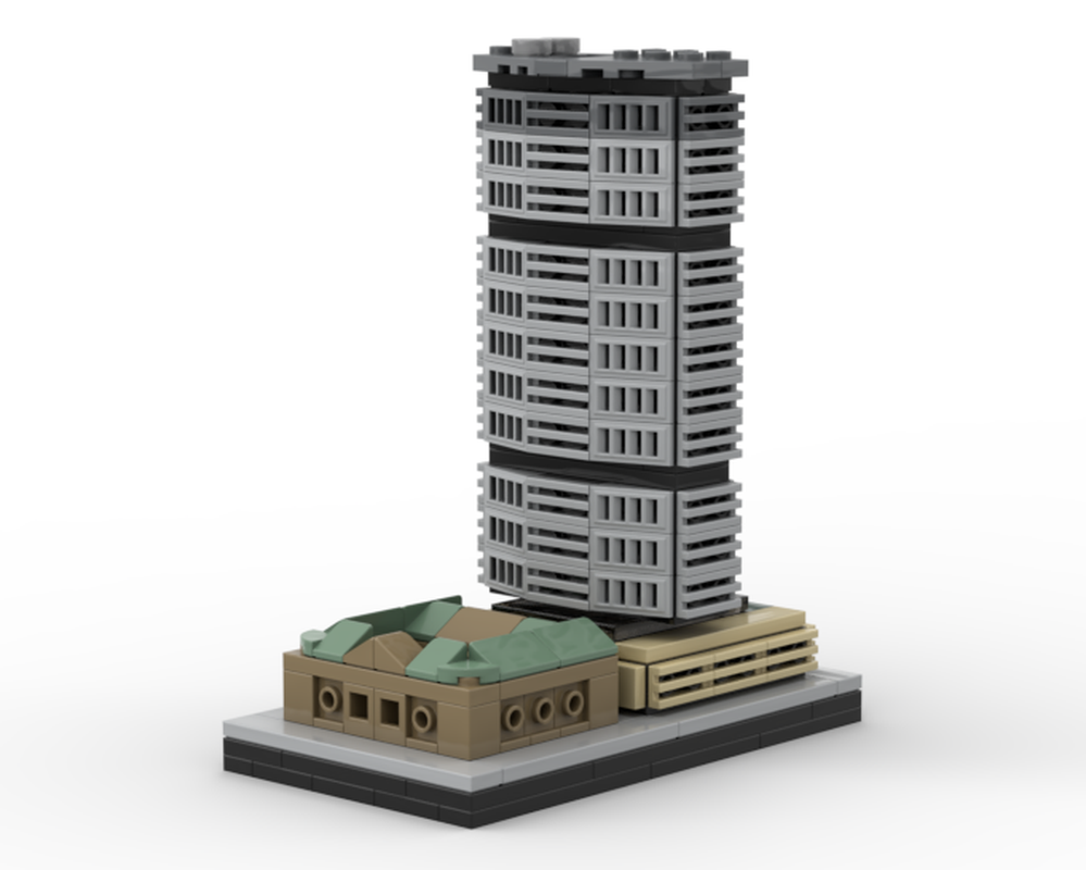 Lego 1:2000 MetLife Building + Grand Central Station