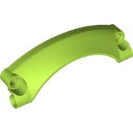 Lego Technic Panel Car Mudguard Arched 9 x 2 x 3, Arched Top #42 / Lime