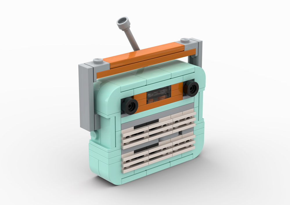 Lego Micro Retro Radio