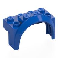 Lego Wheel Arch, Mudguard 4 x 2 x 2 1/2 / Blue