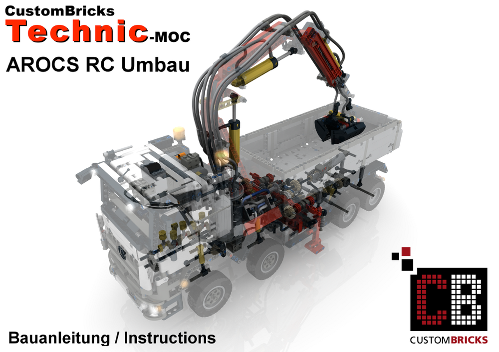 Lego Custom RC 42043 modification