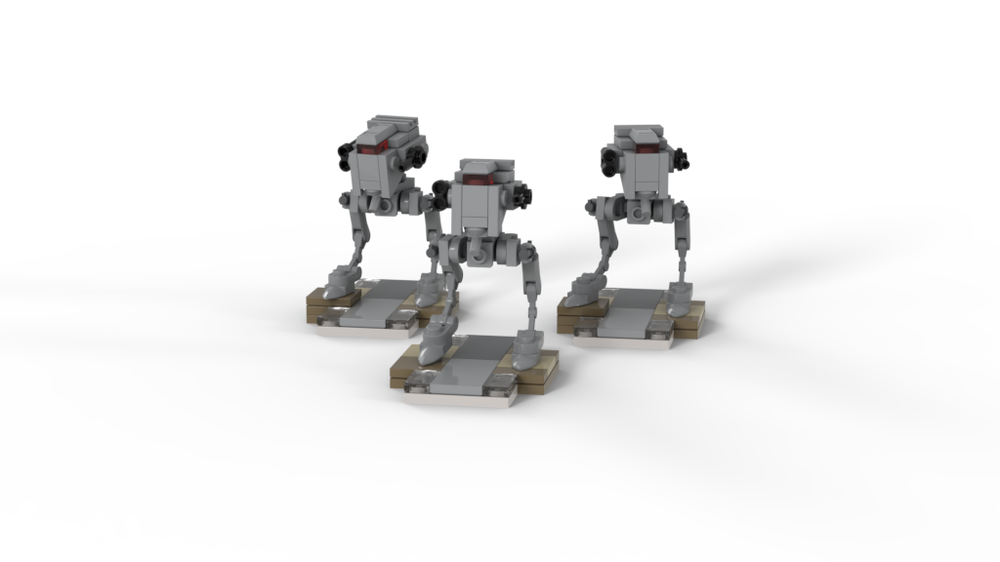 Lego UltraMicro Size All Terrain Armored scout transport : Episode 6