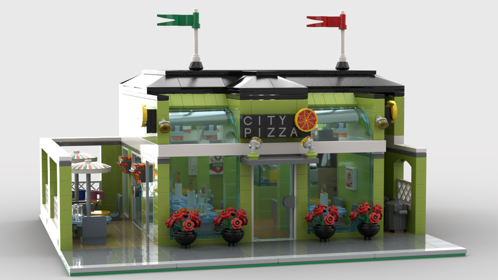 Lego 60026 - Town Square - Modular City Pizza