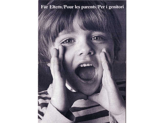 Lego 1981 Für Eltern / Pour les parents / Per i genitori (Parents Guide) (109782/109882 EU II (D/A/CH/F/I))