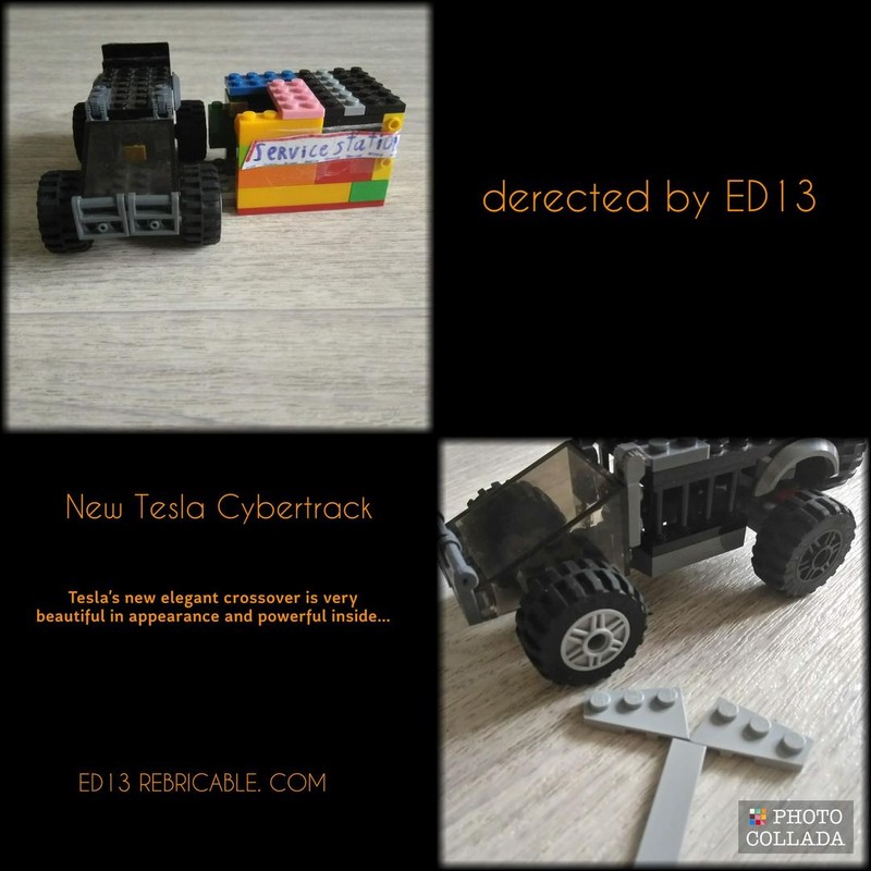 Lego NEW TESLA CYBERTRACK