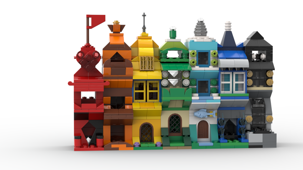 Lego 11015 Rainbow houses