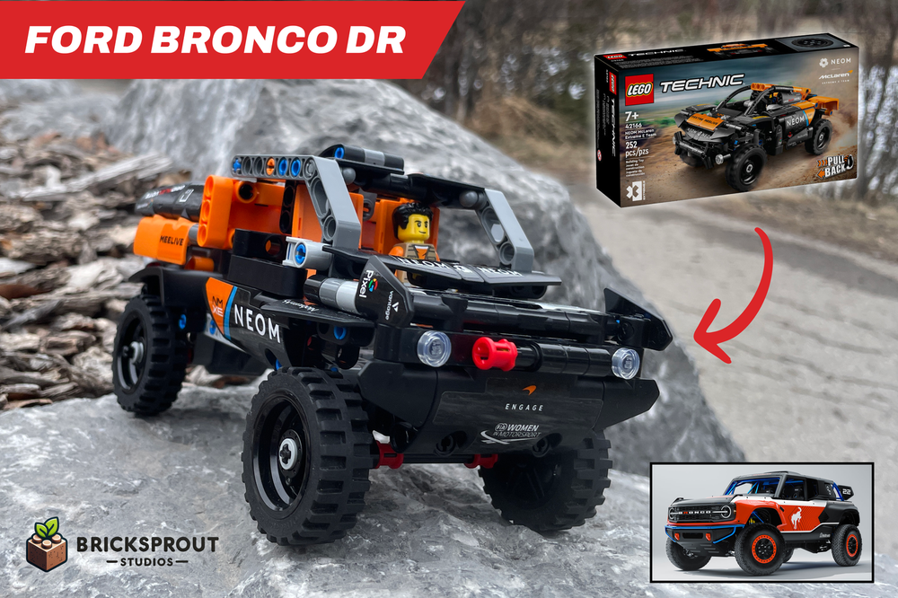 Lego 42166 - Bronco DR - Desert Racer (alternate build)