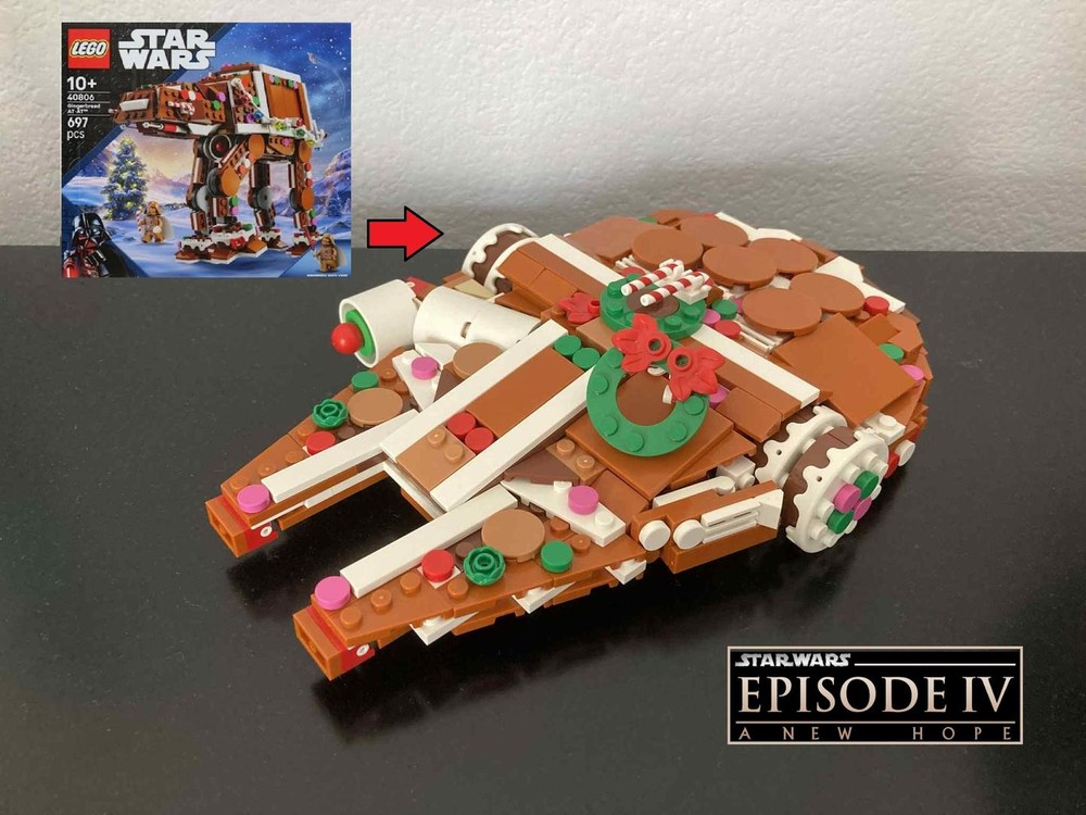 Lego Gingerbread Millennium-Falcon