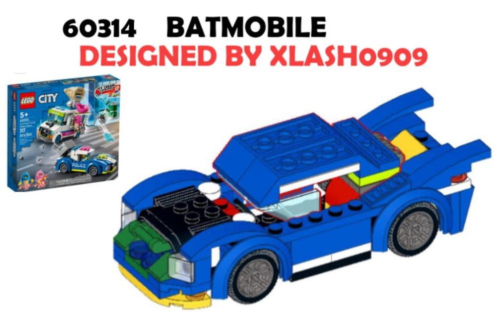 Lego 60314 BATMOBILE