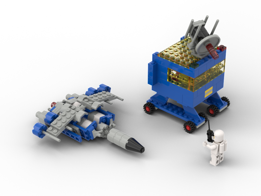 Lego 483 Alpha-1 Playset #2