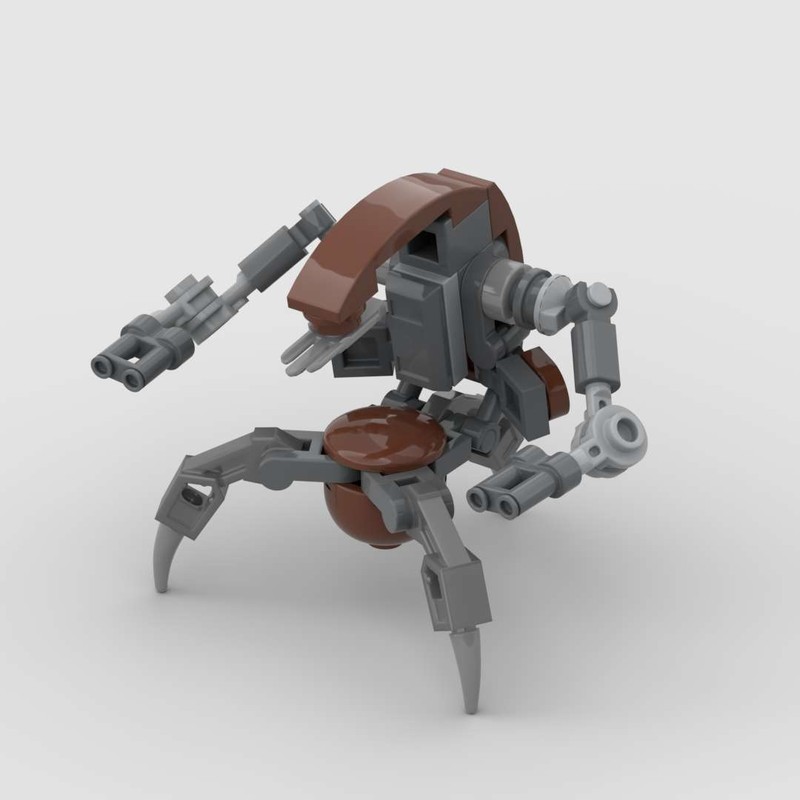 Lego Minifigure scale Droideka