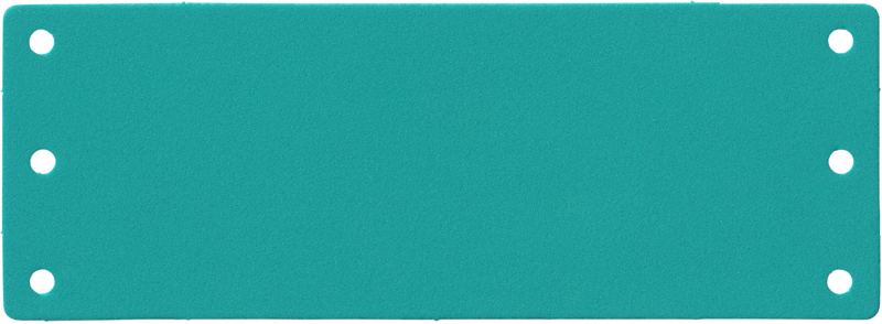 Lego Foam Part for Set 3151 - Scala Sleeping Pad with 6 Holes / Light Turquoise