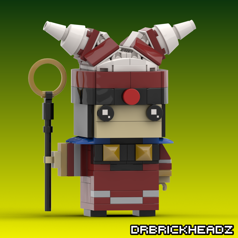 Lego Rita Repulsa (Mighty Morphin Power Rangers) Custom Brickheadz