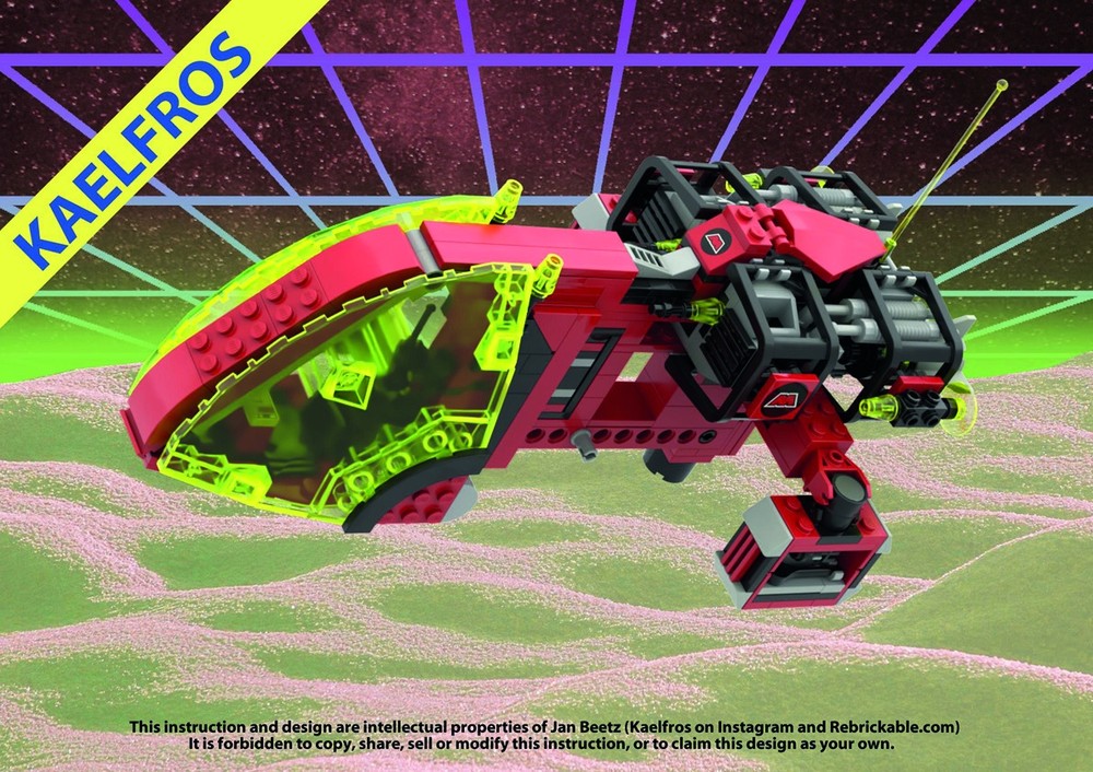 Lego M:Tron Cargo Carriership