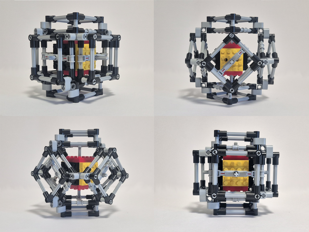 Lego Hinged cube v2