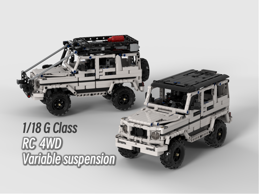 Lego Mini RC Variable Suspension Benz G Class