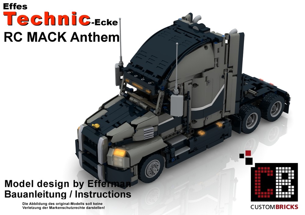 Lego Custom 42078 RC modification