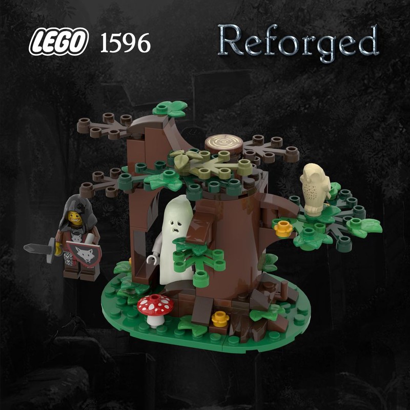 Lego Ghost in the tree