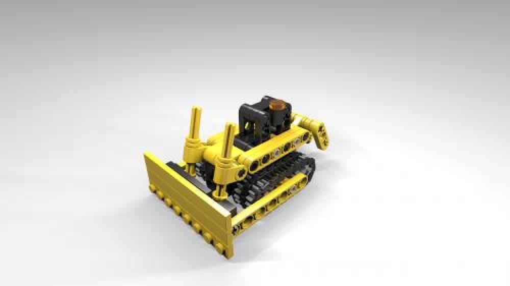 Lego Mini Bulldozer