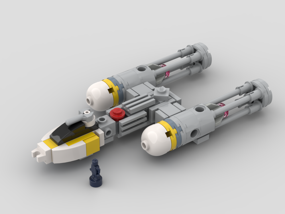 Lego BTL-A4YWing (1:125 scale)