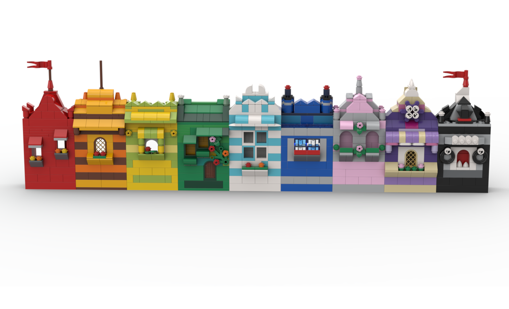 Lego 11016 Rainbow houses